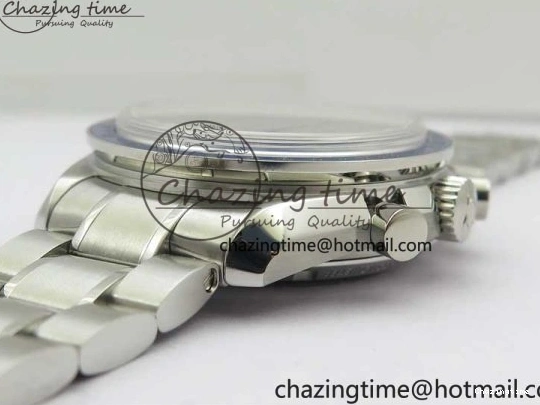 0416 Speedmaster SS Snoopy Apollo OMF Best Edition White Dial on SS Bracelet Venus EasyCare 7877